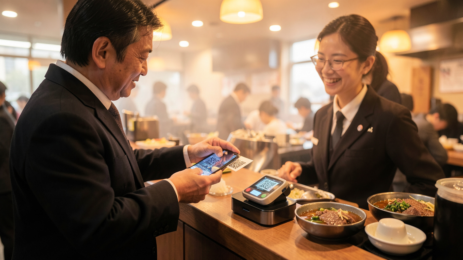 JCB「Smart Code」がゼンショー5,290店に拡大、QR決済の店舗負担はなぜ減るのか